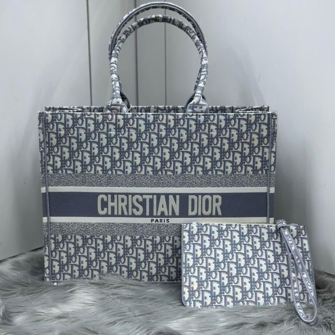 Christian Dior Women’s Luxury Handbag Set | Designer Tote Bag with Pouch | Premium Fashion in Dubai